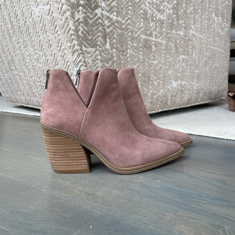 Vince Camuto Western Ankle Boots